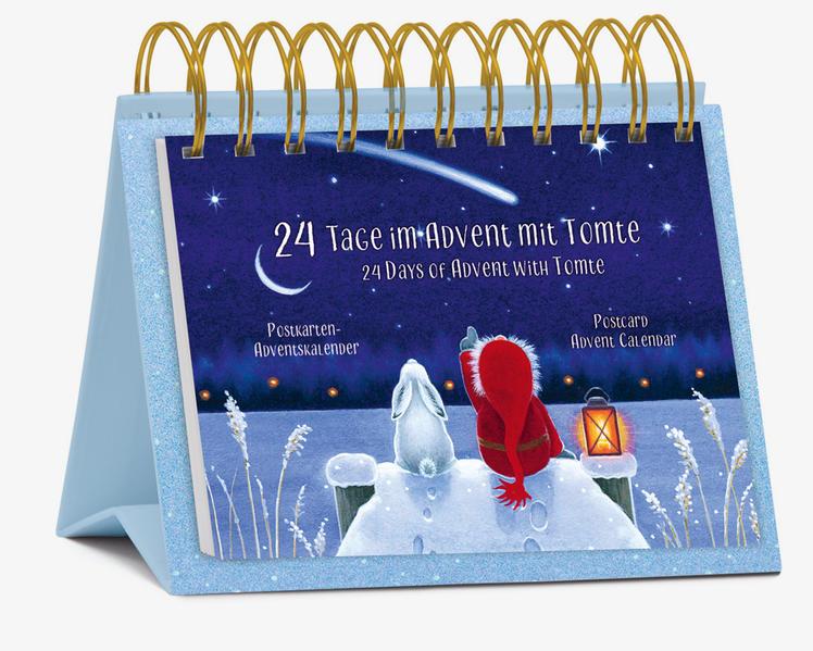 Postkarten-Adventskalender "24 Tage im Advent mit Tomte"