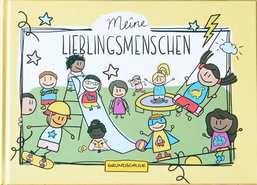 Freundschaftsbuch Meine Lieblingsmenschen - Grundschule