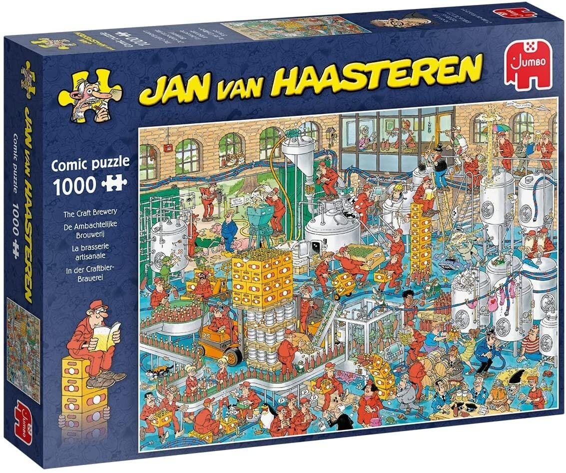 Jan van Haasteren - Craftbierbrauerei - 1000 Teile