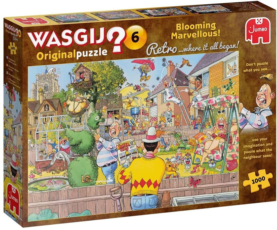 Wasgij Retro Original 6 - Blühende Pracht! - 1000 Teile