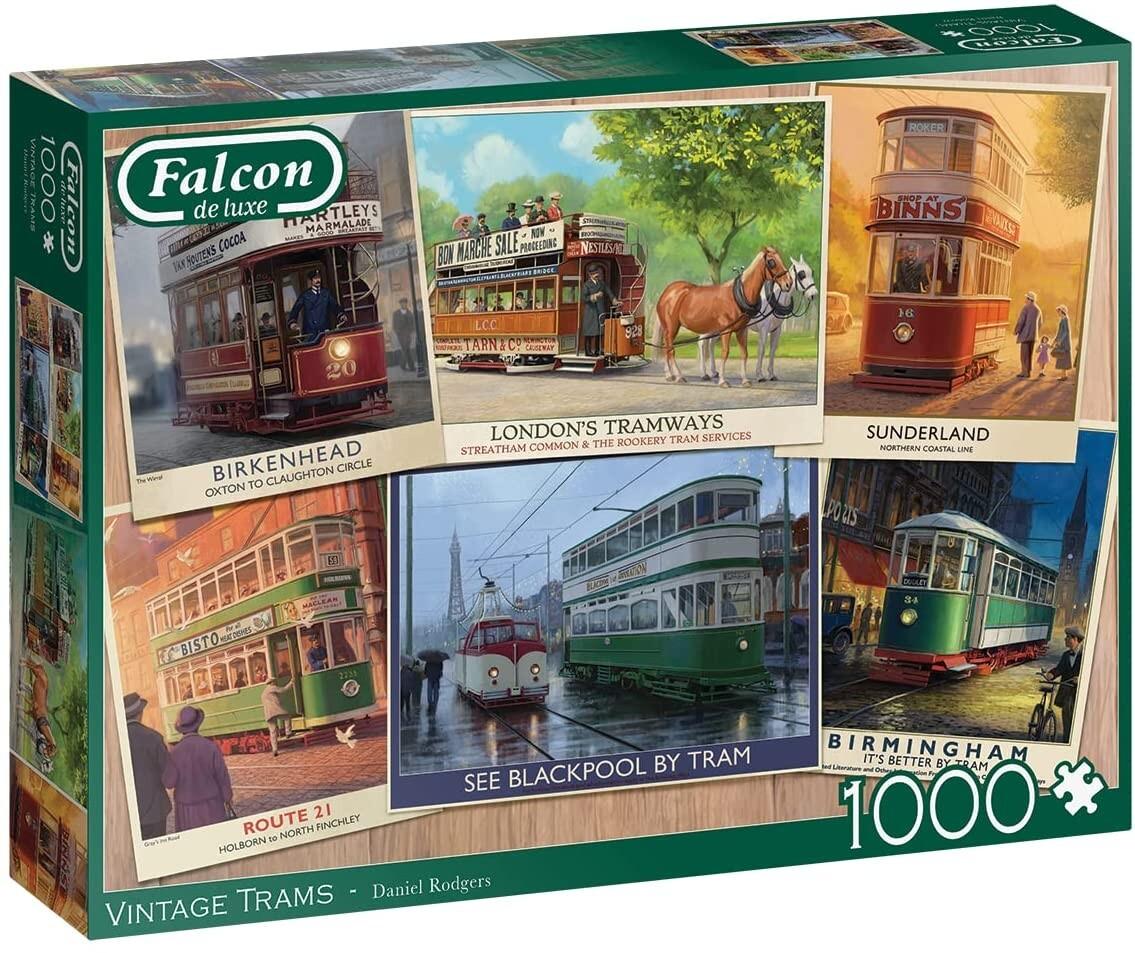 Vintage Trams - 1000 Teile