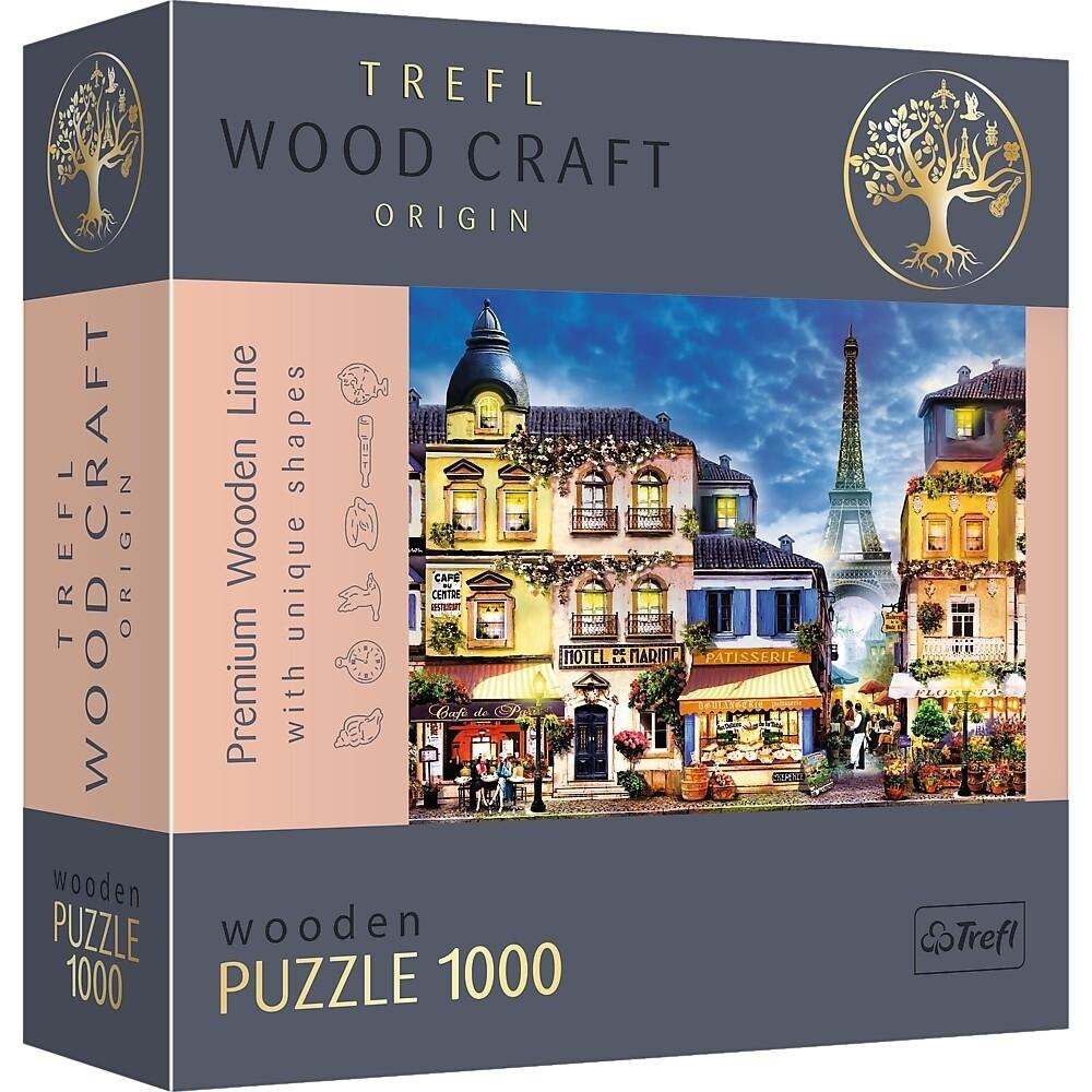Trefl - Holzpuzzle 1000 - Französische Straße