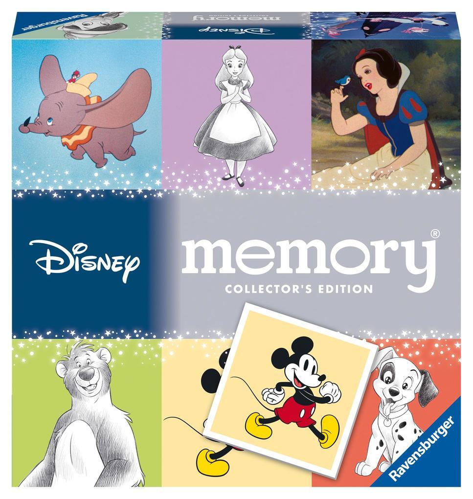 Ravensburger Collectors' memory® Disney - 27378 - Das weltbekannte Gedächtnisspiel mit wunderschönen, funkelnden Bildkarten, ein einzigartiges memory® für große und kleine Disney-Fans