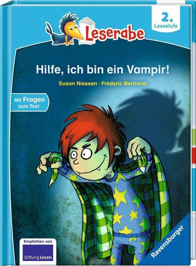 Hilfe, ich bin ein Vampir! - Leserabe 2. Klasse - Erstlesebuch für Kinder ab 7 Jahren