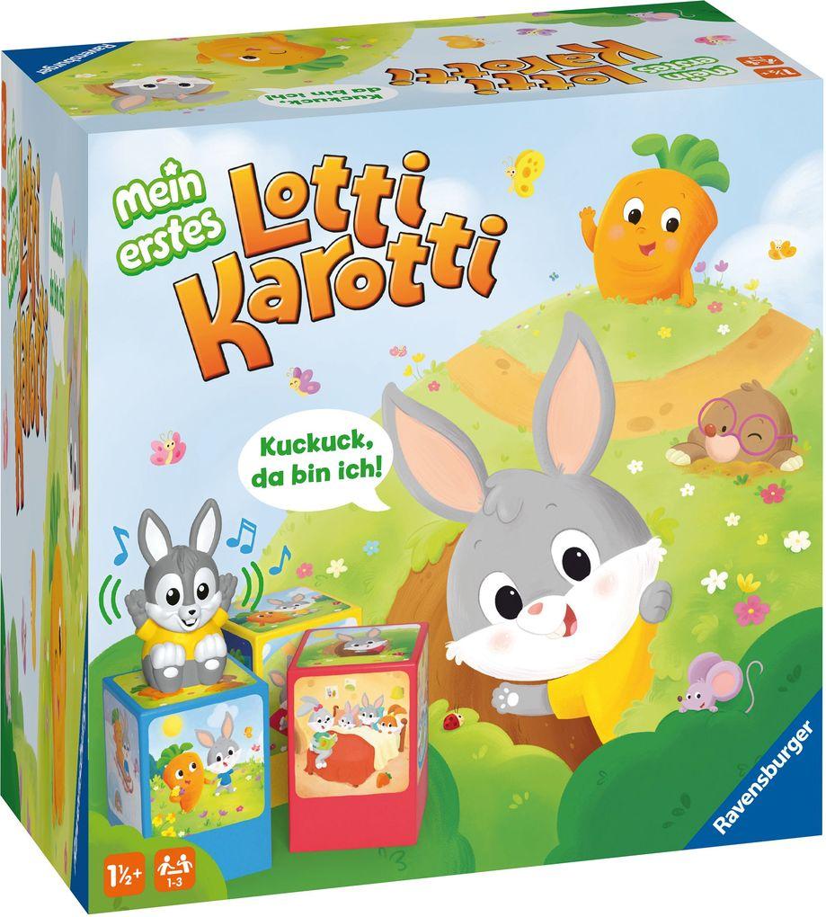Ravensburger 20916 - Mein erstes Lotti Karotti, ein erstes Spiel für Kinder ab 1 Jahren des Kinderspiel-Klassikers Lotti Karotti