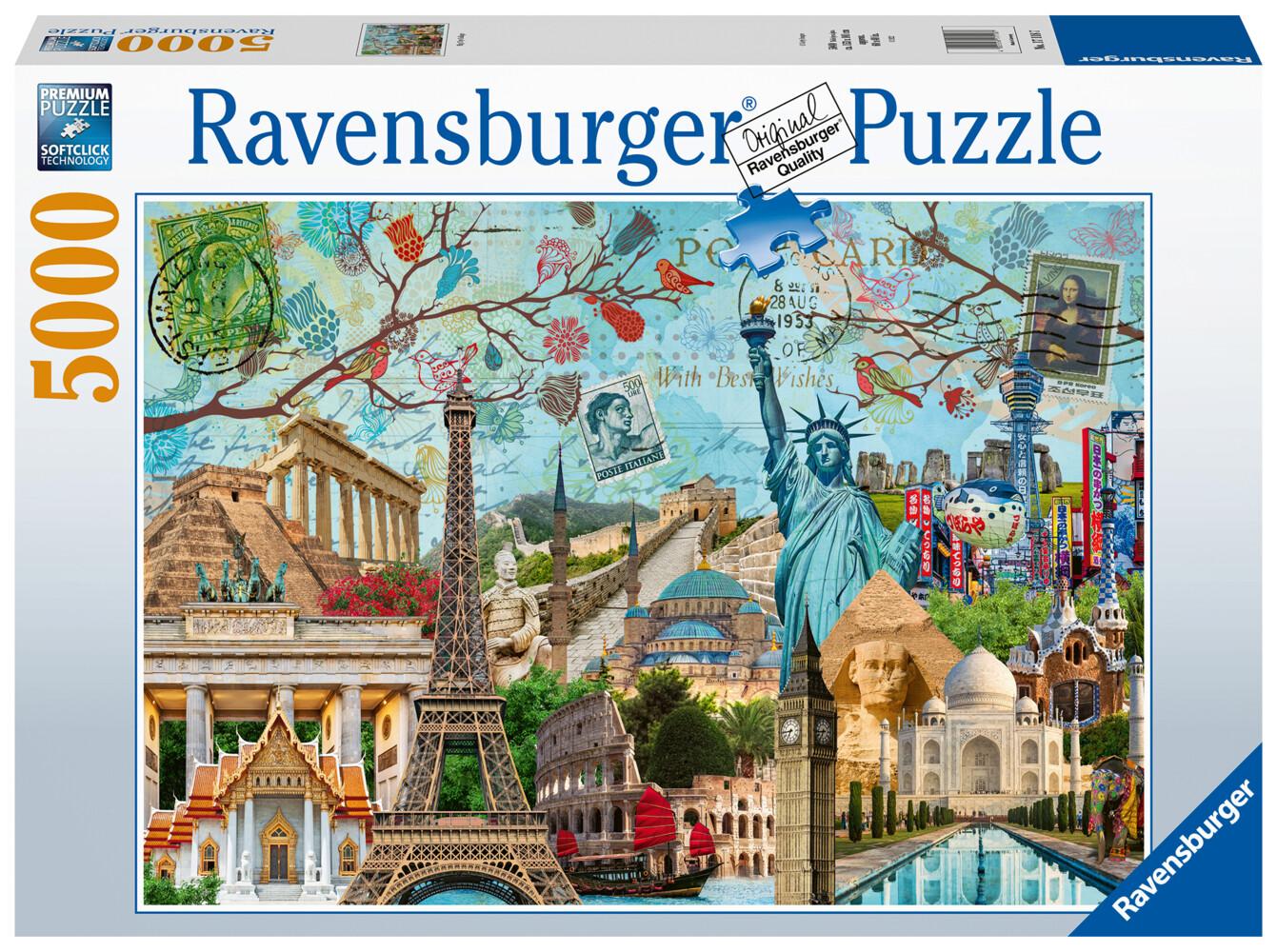 Ravensburger Puzzle 17118 Big City Collage 5000 Teile