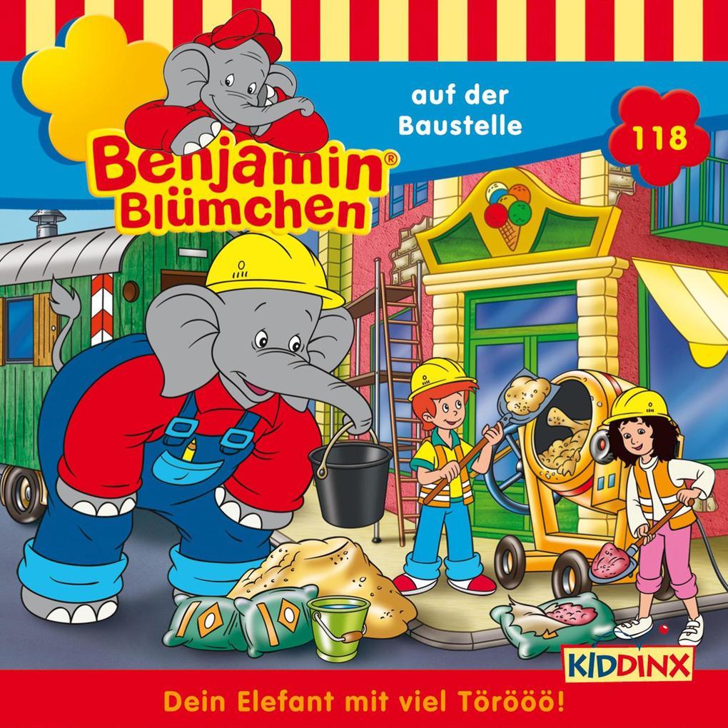 Benjamin auf der Baustelle