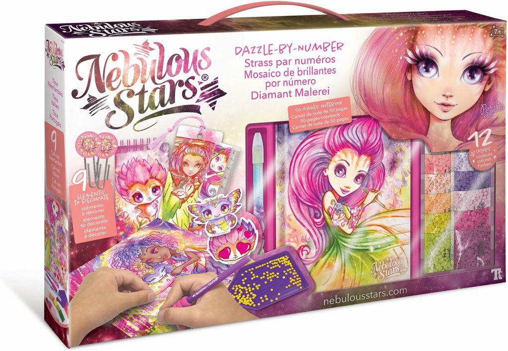 Nebulous Stars - Strass nach Zahlen Schreibwaren Deluxe Set