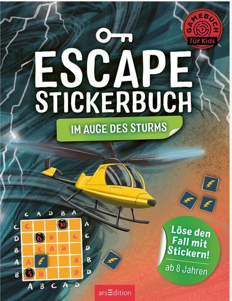 Escape-Stickerbuch - Im Auge des Sturms