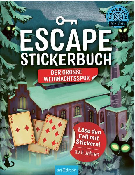 Escape-Stickerbuch - Der große Weihnachtsspuk