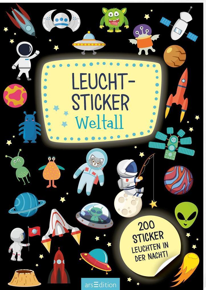 Leucht-Sticker - Weltall