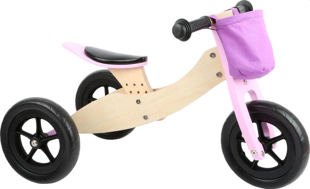 small foot - Laufrad-Trike Maxi 2in1, Rosa