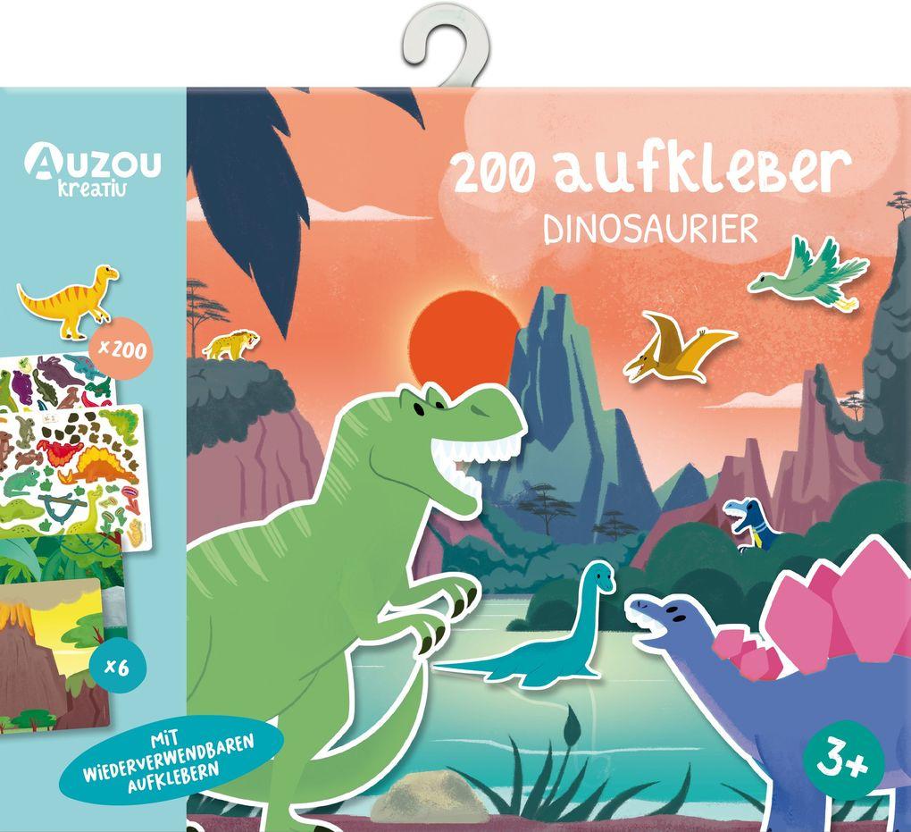 Auzou - 200 Aufkleber - Dinosaurier