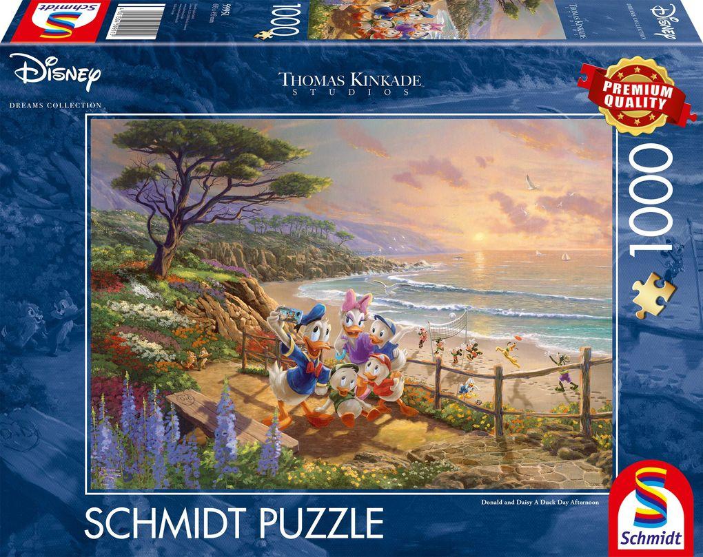 Schmidt Spiele - Disney, Donald & Daisy, A Duck Day Afternoon, 1000 Teile