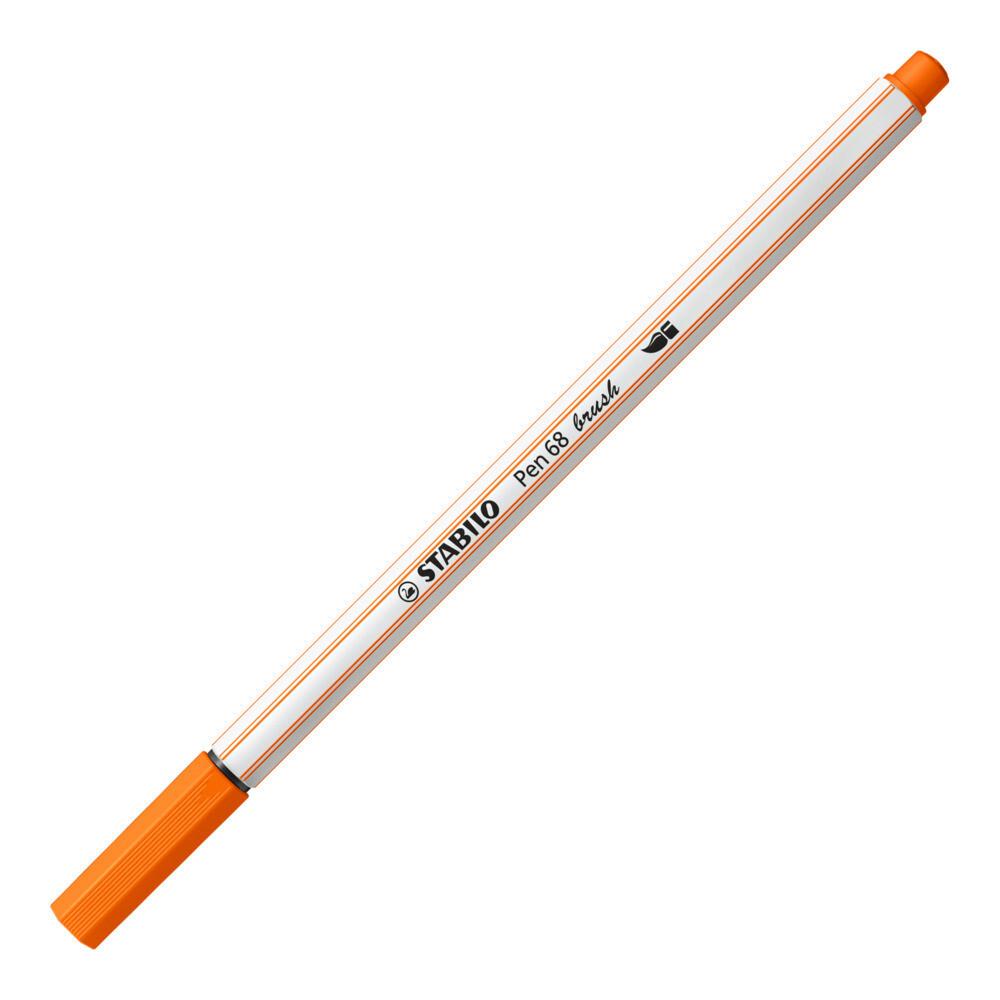 STABILO Pen 68 brush gelbrot