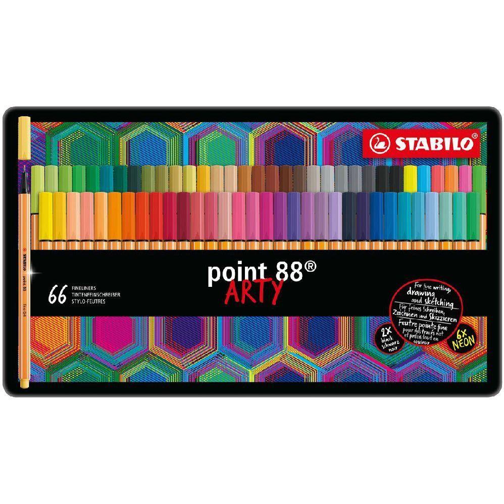 STABILO Fineliner point 88 ARTY 66er Set