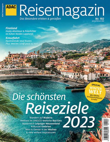 ADAC Reisemagazin Die schönsten Reiseziele 2023