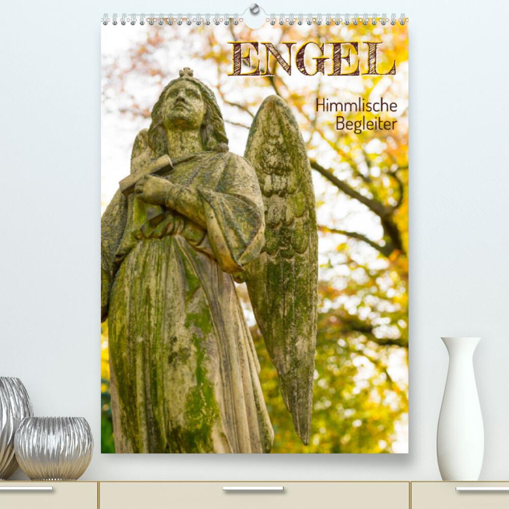 Engel - Himmlische Begleiter (Premium, hochwertiger DIN A2 Wandkalender 2023, Kunstdruck in Hochglan