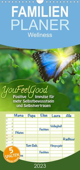 Familienplaner YouFeelGood - Positive Impulse für mehr Selbstbewusstsein und Selbstvertrauen (Wandka