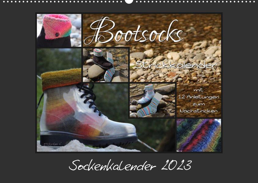 Sockenkalender Bootsocks 2023 (Wandkalender 2023 DIN A2 quer)