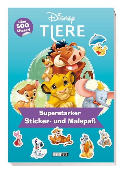 Disney Tiere: Superstarker Sticker- und Malspaß