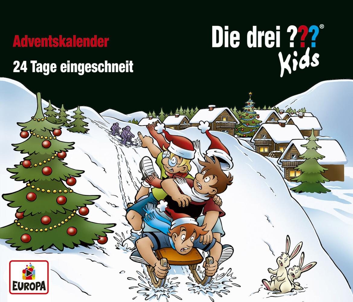 Die drei ??? Kids: Advenstkalender - 24 Tage eingeschneit