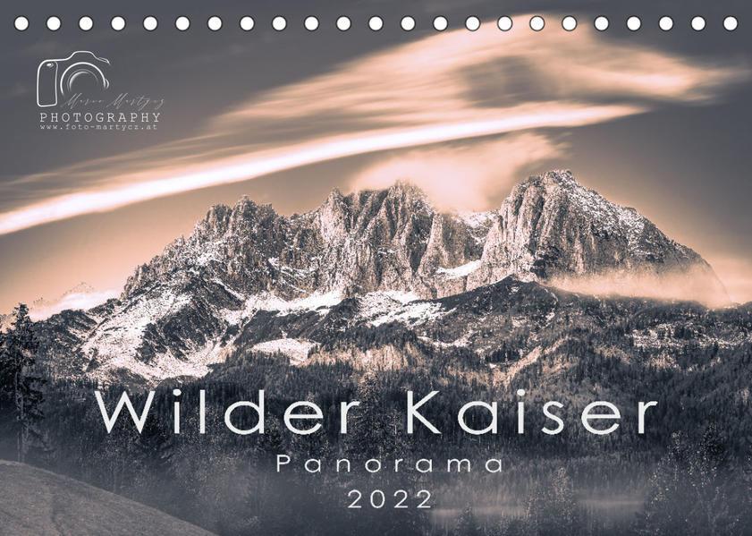 Wilder Kaiser Panorama 2023AT-Version (Tischkalender 2023 DIN A5 quer)