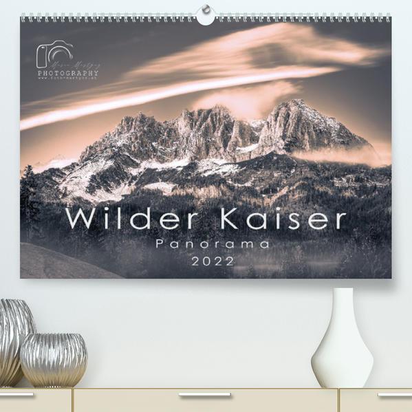 Wilder Kaiser Panorama 2023AT-Version (Premium, hochwertiger DIN A2 Wandkalender 2023, Kunstdruck i