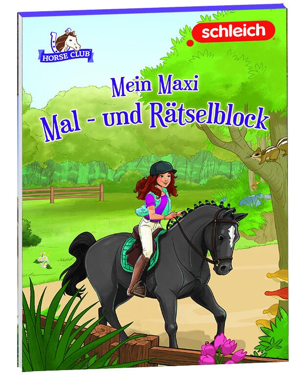 schleich® Horse Club(TM) - Mein Maxi - Mal- und Rätselspaß