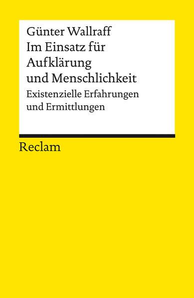 Im Einsatz für Aufklärung und Menschlichkeit