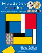 Smart Egg Toy - Mondrian blocks Blaue Edition