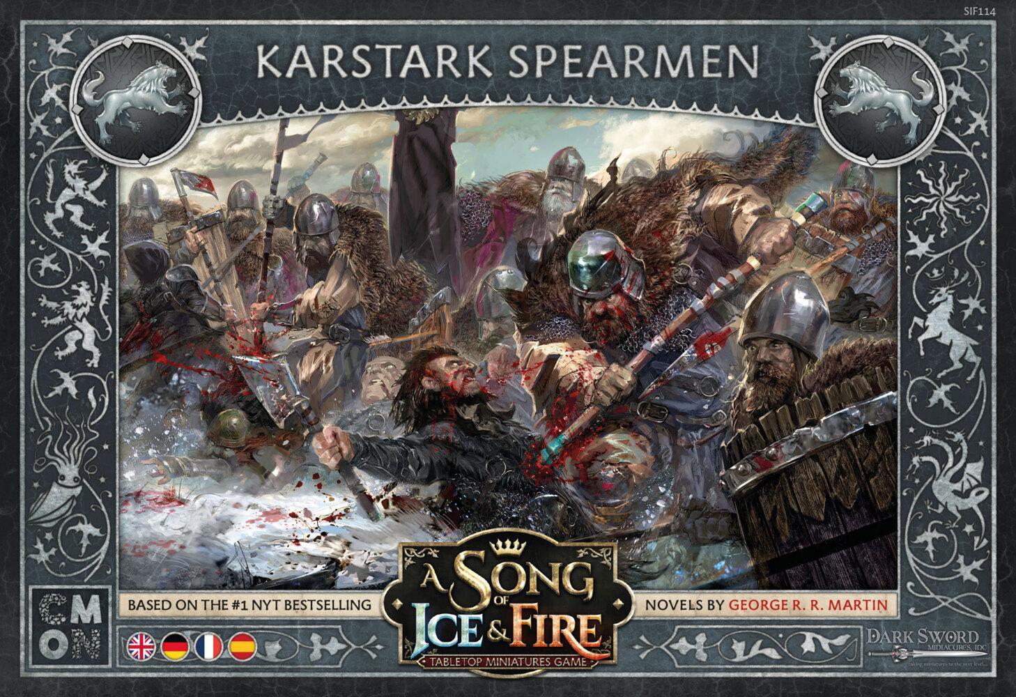 CMON - Song of Ice & Fire - Karstark Spearmen - Speerträger von Haus Karstark