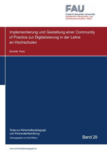 Implementierung und Gestaltung einer Community of Practice zur Digitalisierung in der Lehre an Hochs