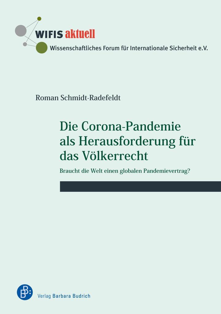 Die Corona-Pandemie als Herausforderung für das Völkerrecht