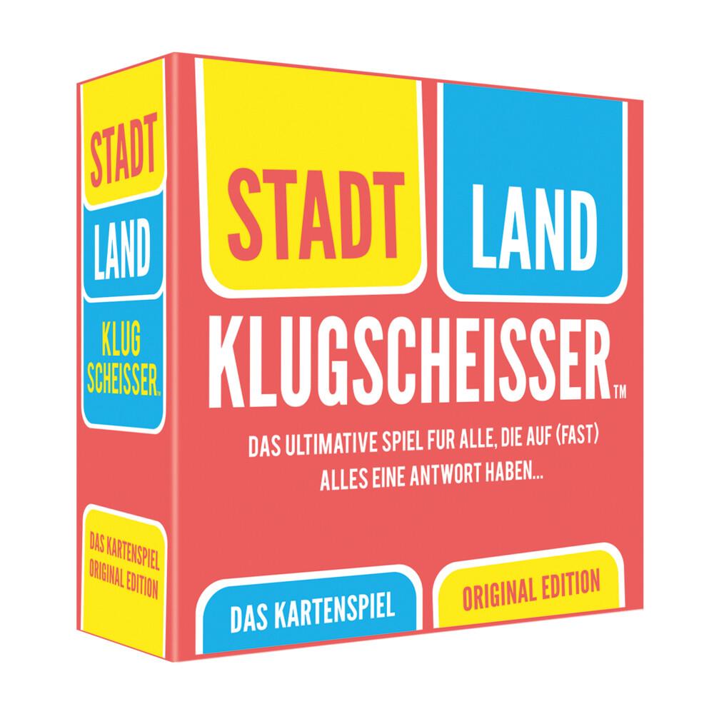 Stadt Land Klugscheisser Kartenspiel (Spiel)