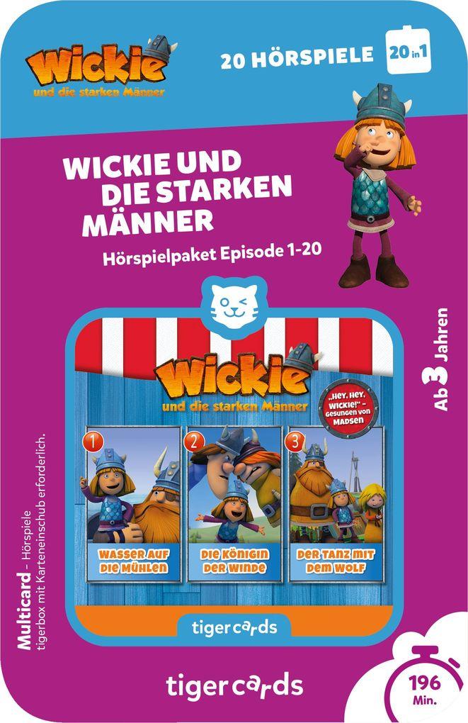 tigercards Multicard Multicard - Wickie und die starken Männer - 3 Hörspiele (Folgen 1 - 3)