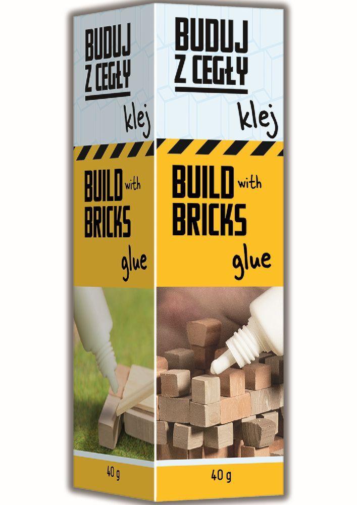Trefl - Brick Trick Bau mit den Ziegeln - Kleber, 40g