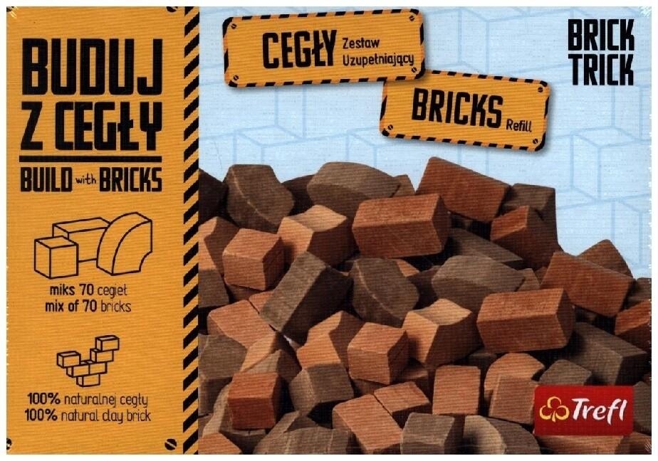 Trefl - Brick Trick Bau mit den Ziegeln - Burgziegel, 70 Teile