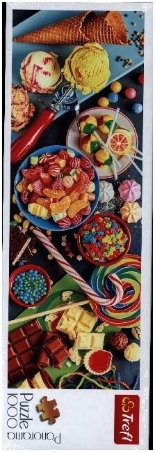 Puzzle 1000 Panorama Süßigkeiten (Puzzle)