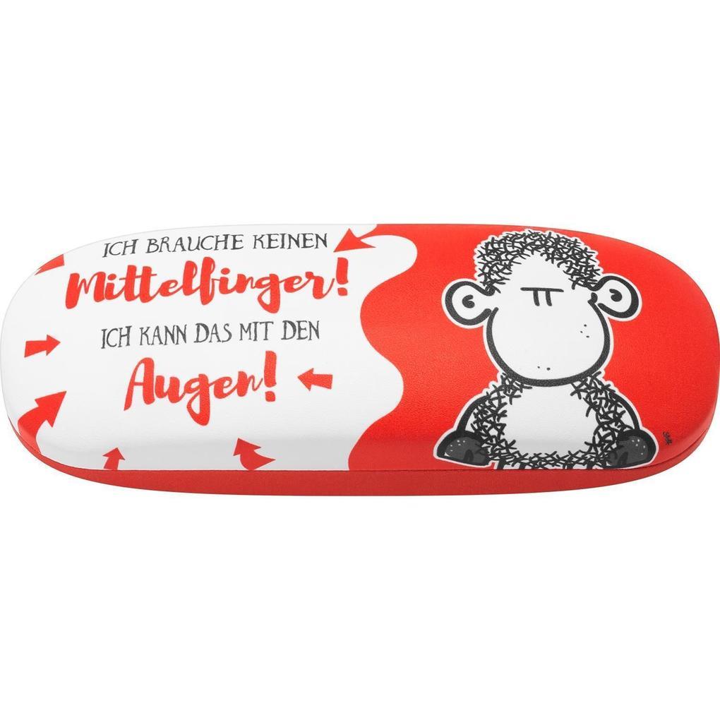 Sheepworld 47964 Brillenetui Motiv Augen, Hartschale