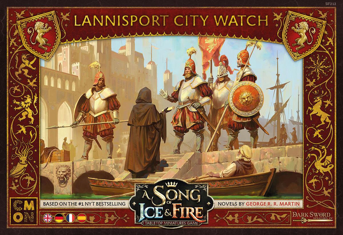 CMON - Song of Ice & Fire - Lannisport City Watch - Stadtwache von Lennishort