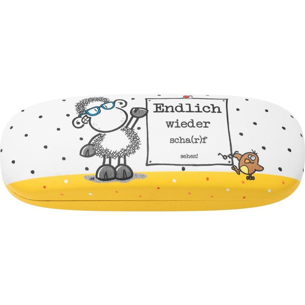 Sheepworld 47965 Brillenetui Motiv Endlich, Hartschale