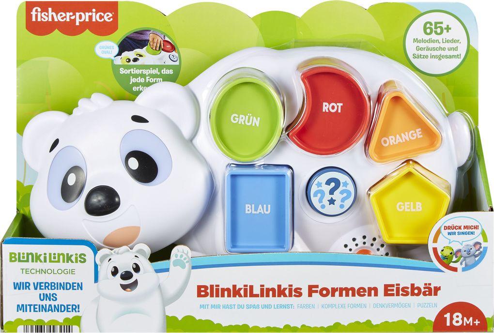 Fisher Price - BlinkiLinkis Formen Eisbär Lernspielzeug, Kleinkind-Spielzeug