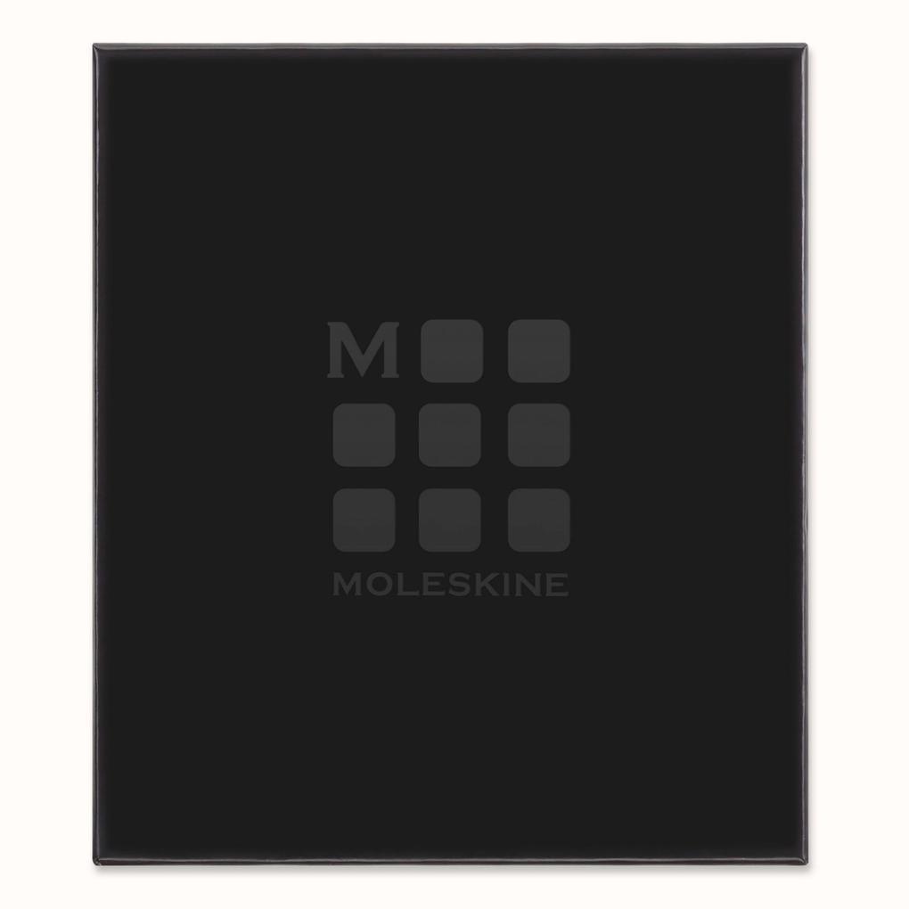 Moleskine Classic Notebook and Kaweco Roller Pen Bundle, Large, Ruled, Black, Hard Cover (5 x 8.25)