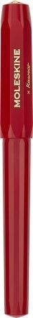 Moleksine Kaweco Roller Pen, Red, Medium Point (0.7 MM), Black Ink