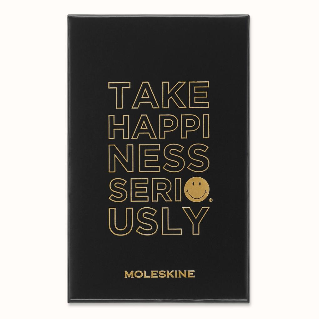 Moleskine Limited Edition Notebook Smiley, Extra Small, Plain, Hard Cover (2.5 x 4)