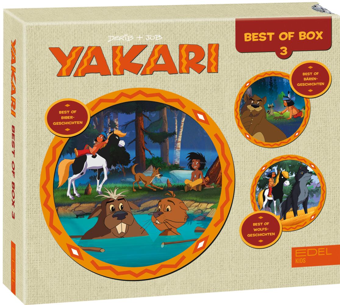 Yakari - Best of Box. Box.3, 3 Audio-CD