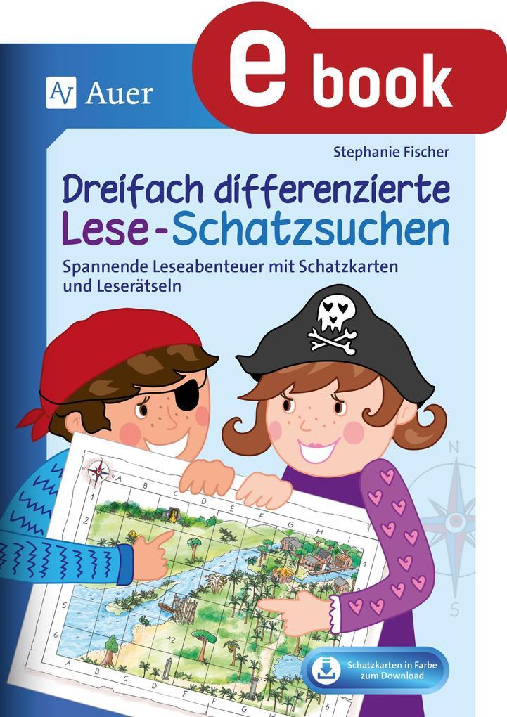 Dreifach differenzierte Lese-Schatzsuchen