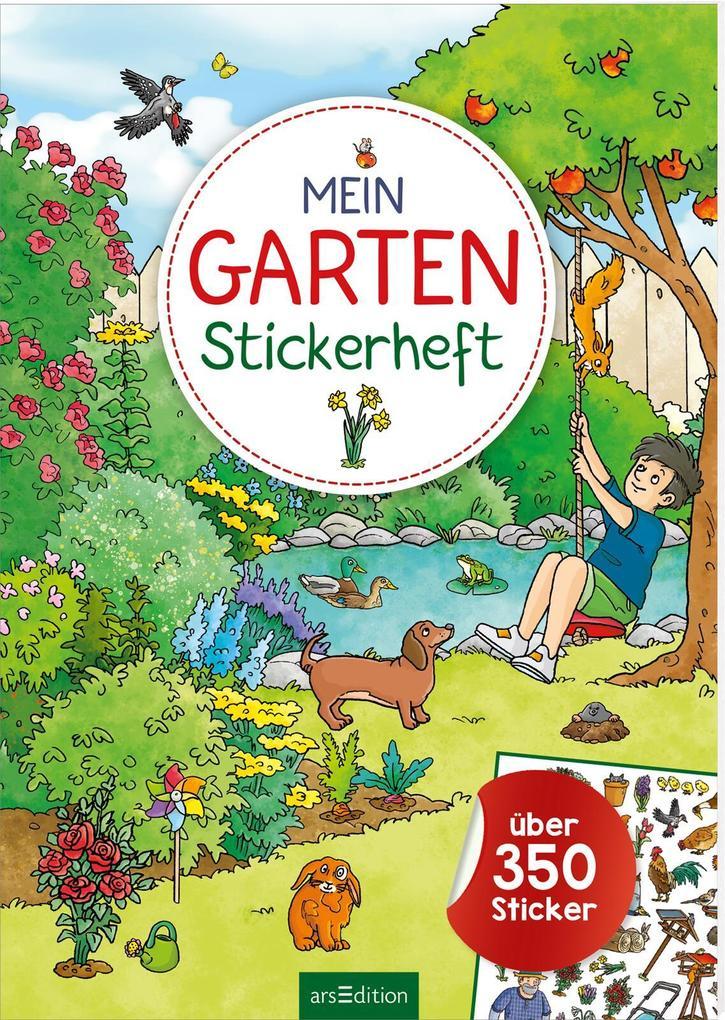 Mein Garten-Stickerheft