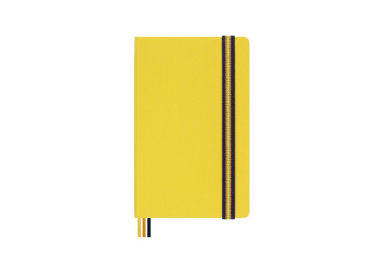 Moleskine Notizbuch - K-Way, Liniert, Fester Einband Nylon, Gelb